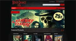 Desktop Screenshot of braindamagefilms.com